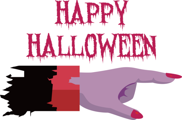 Transparent Halloween Logo Design Red for Happy Halloween for Halloween
