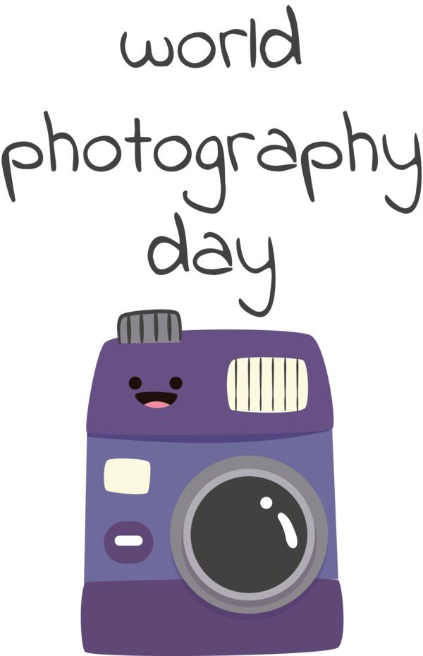 Transparent World Photography Day Cartoon Design Meter for Photography Day for World Photography Day