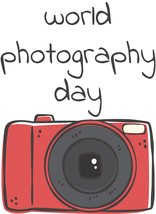 Transparent World Photography Day Digital Camera Camera Mirrorless interchangeable-lens camera for Photography Day for World Photography Day