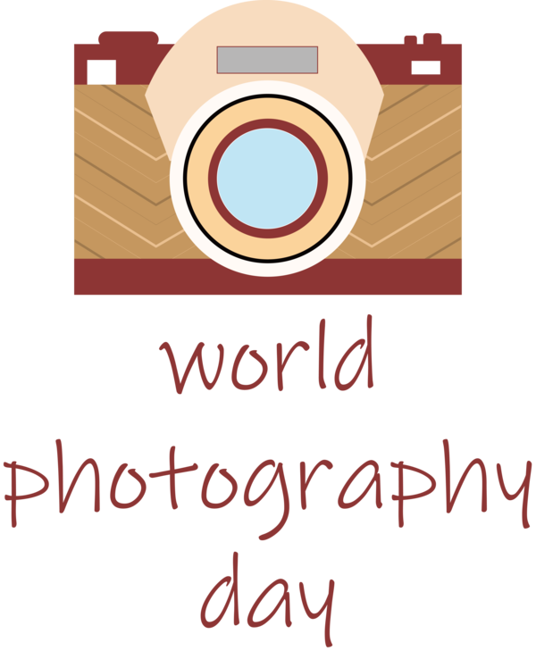 Transparent World Photography Day Logo Design Line for Photography Day for World Photography Day