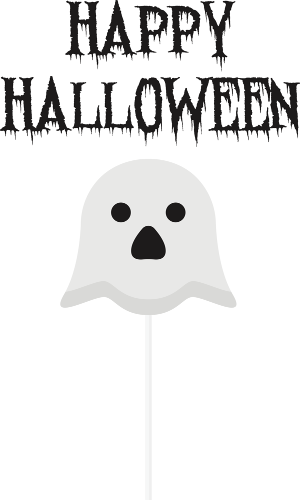 Transparent Halloween Snout Character Cartoon for Happy Halloween for Halloween