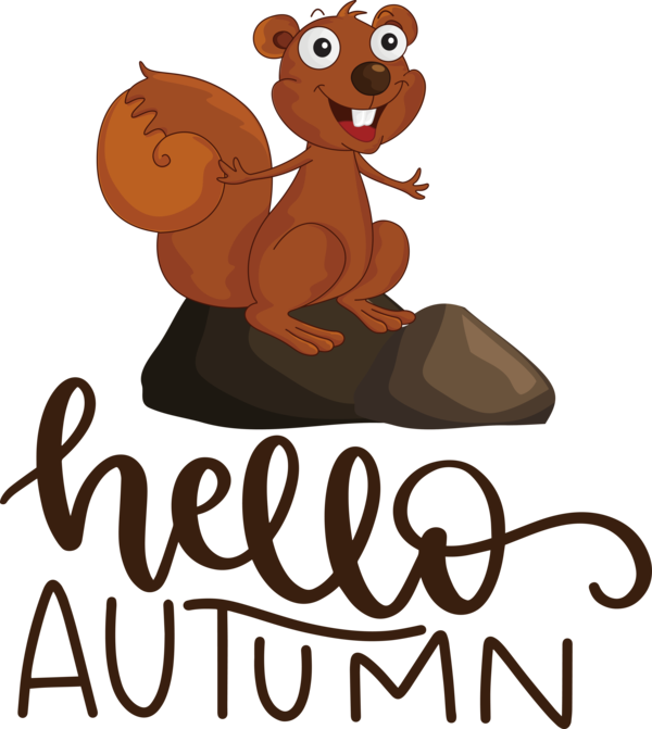 Transparent thanksgiving Rodents Dog Logo for Hello Autumn for Thanksgiving