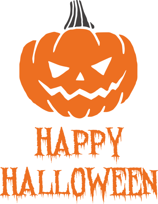 Transparent Halloween Jack-o'-lantern Line Meter for Happy Halloween for Halloween