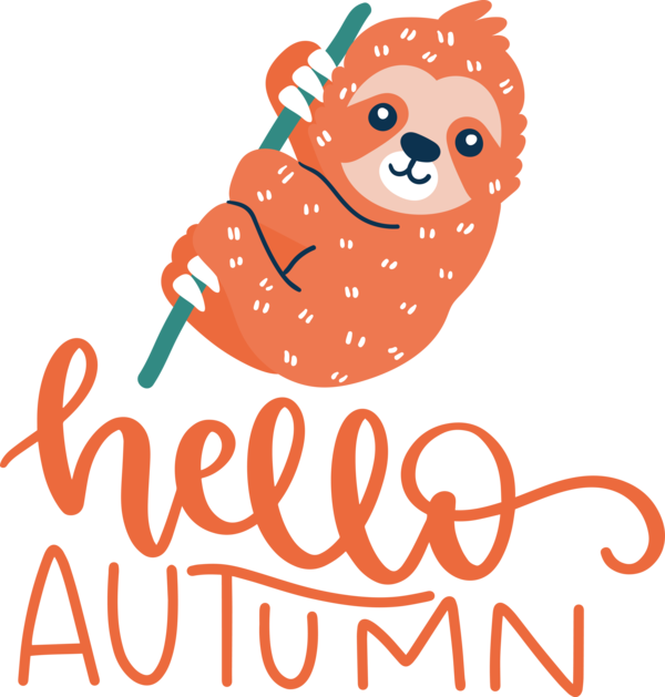 Transparent thanksgiving Cartoon Character Line for Hello Autumn for Thanksgiving