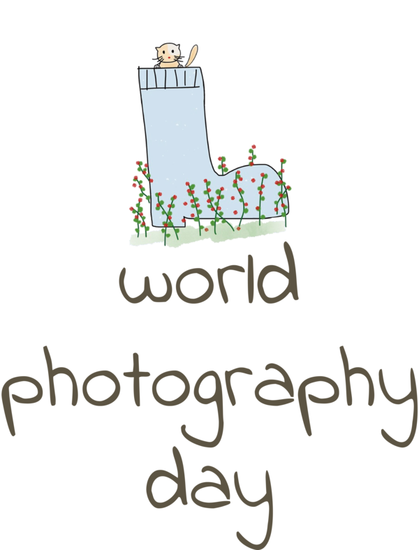 Transparent World Photography Day Logo Line Tree for Photography Day for World Photography Day