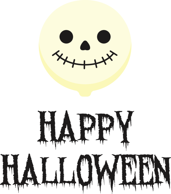 Transparent Halloween Smiley Emoticon Smile for Happy Halloween for Halloween
