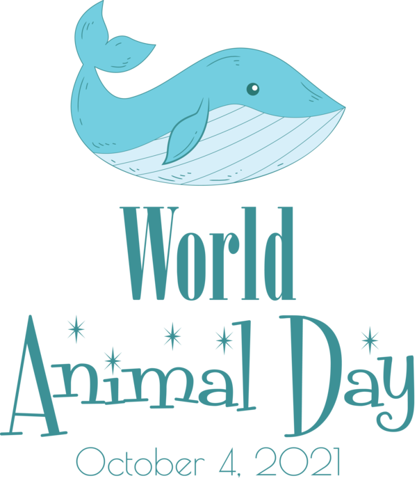 Transparent World Animal Day Logo Design Cetaceans for Animal Day for World Animal Day