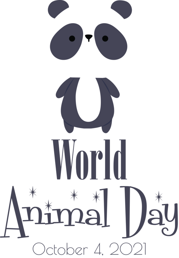 Transparent World Animal Day Dog Design Logo for Animal Day for World Animal Day