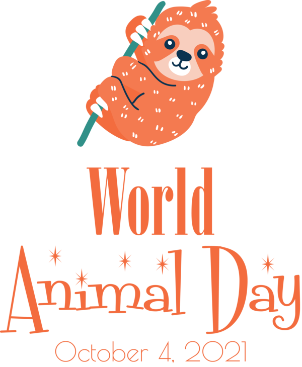 Transparent World Animal Day The Flowerman Line Meter for Animal Day for World Animal Day