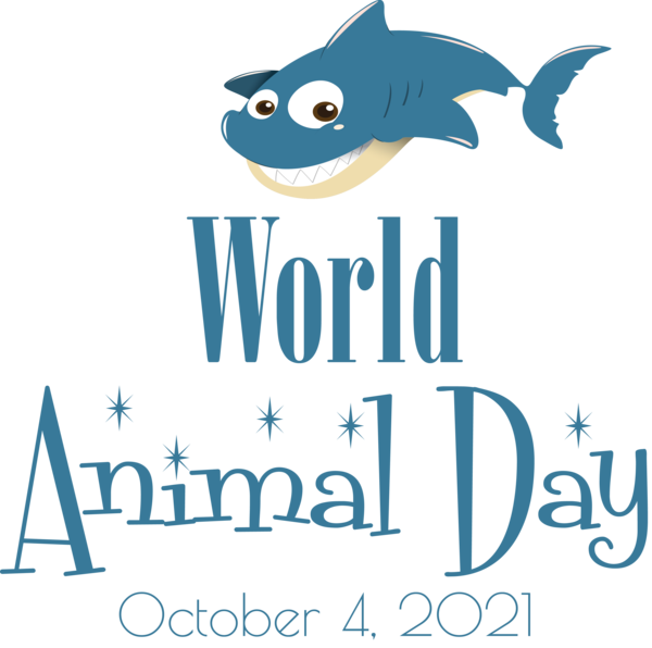 Transparent World Animal Day Logo Design Fish for Animal Day for World Animal Day