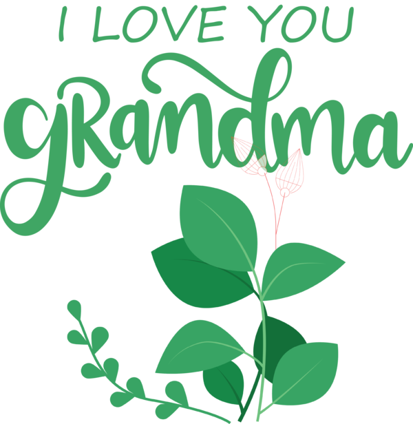 Transparent National Grandparents Day Leaf Plant stem Logo for Grandmothers Day for National Grandparents Day