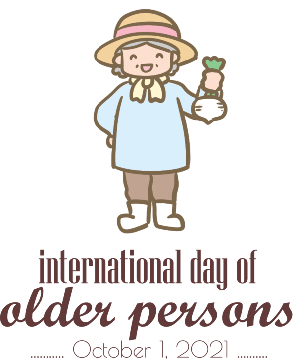 Transparent International Day for Older Persons Hat for International Day of Older Persons for International Day For Older Persons