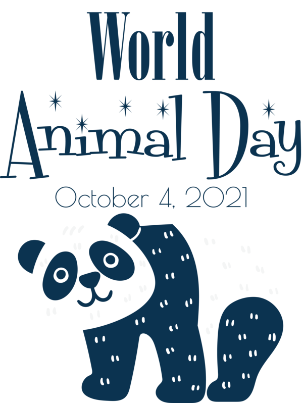 Transparent World Animal Day Design Logo Shoe for Animal Day for World Animal Day