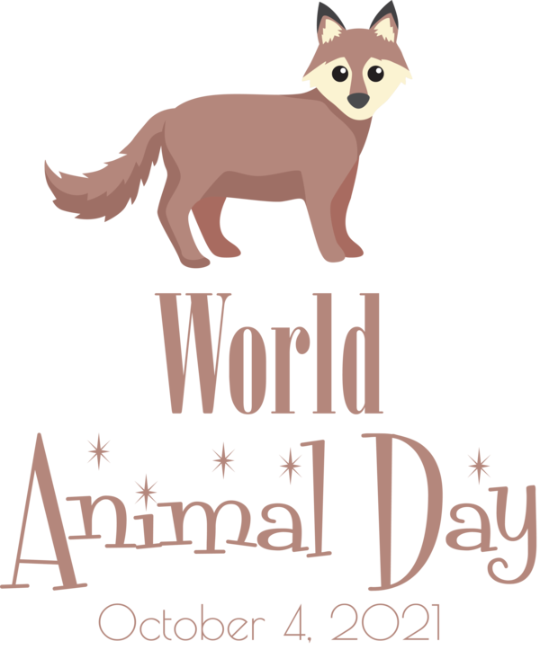 Transparent World Animal Day Cat Dog Whiskers for Animal Day for World Animal Day
