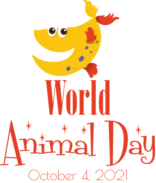 Transparent World Animal Day Logo Line Happiness for Animal Day for World Animal Day