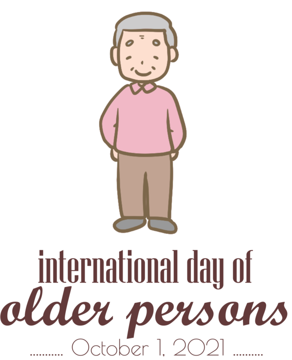 Transparent International Day for Older Persons Toddler M Logo Human for International Day of Older Persons for International Day For Older Persons