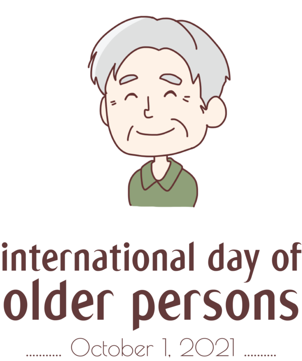 Transparent International Day for Older Persons Logo Cartoon FK Teplice for International Day of Older Persons for International Day For Older Persons