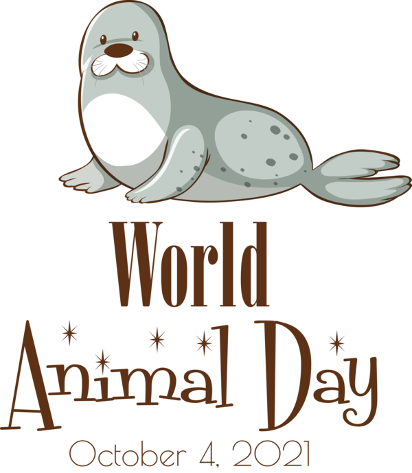 Transparent World Animal Day Owls Logo Flightless bird for Animal Day for World Animal Day