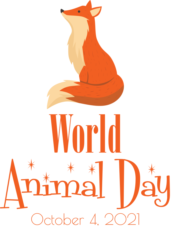 Transparent World Animal Day Logo Beak Dog for Animal Day for World Animal Day