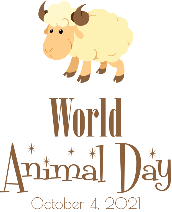 Transparent World Animal Day Cartoon Logo Behavior for Animal Day for World Animal Day