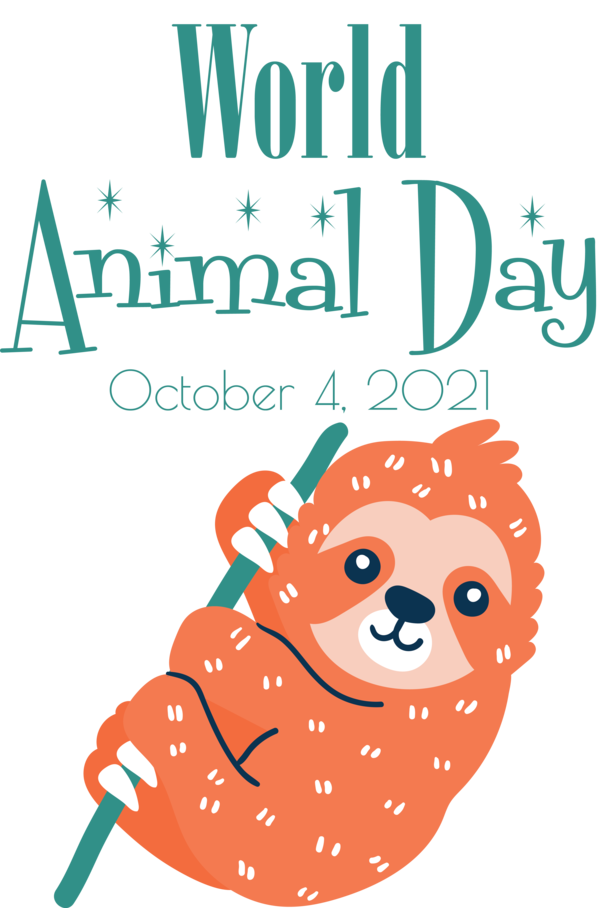 Transparent World Animal Day Drawing Cartoon Wolf for Animal Day for World Animal Day