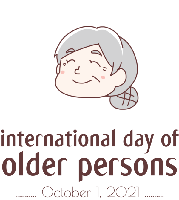Transparent International Day for Older Persons Logo Cartoon Tow truck for International Day of Older Persons for International Day For Older Persons