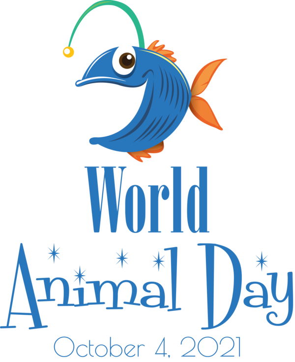 Transparent World Animal Day Logo Text Design for Animal Day for World Animal Day
