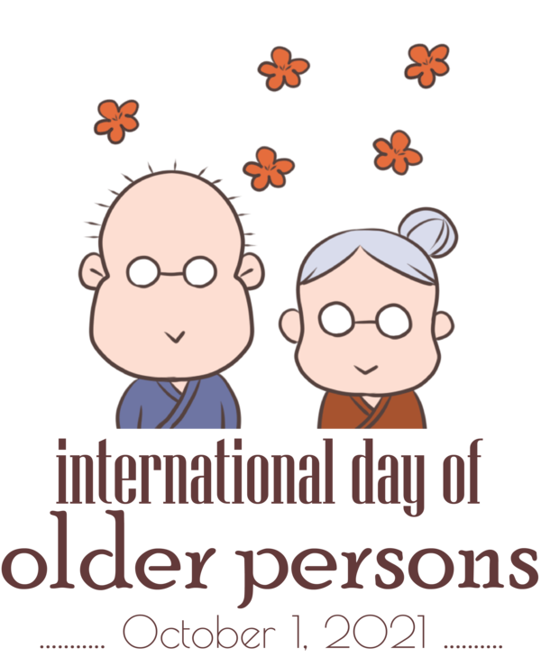 Transparent International Day for Older Persons Smile Happiness Head for International Day of Older Persons for International Day For Older Persons