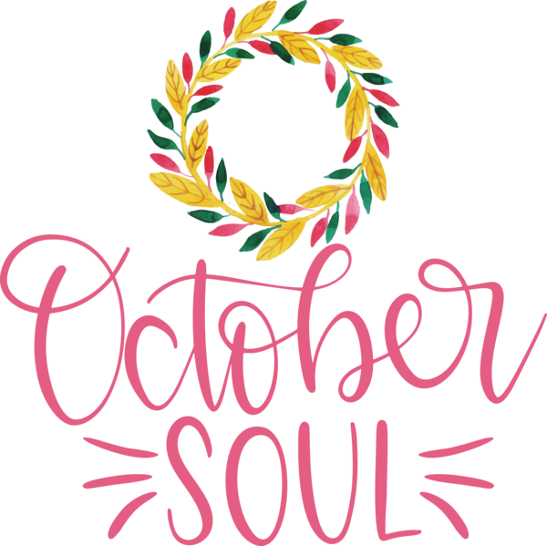 Transparent thanksgiving Design Logo Line for Hello October for Thanksgiving