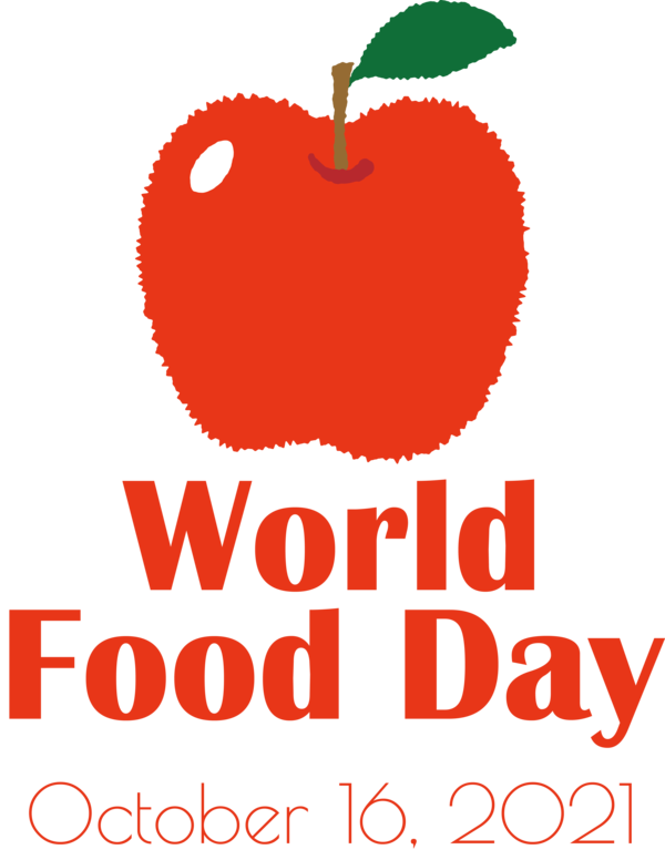 Transparent World Food Day Natural food Apple Local food for Food Day for World Food Day