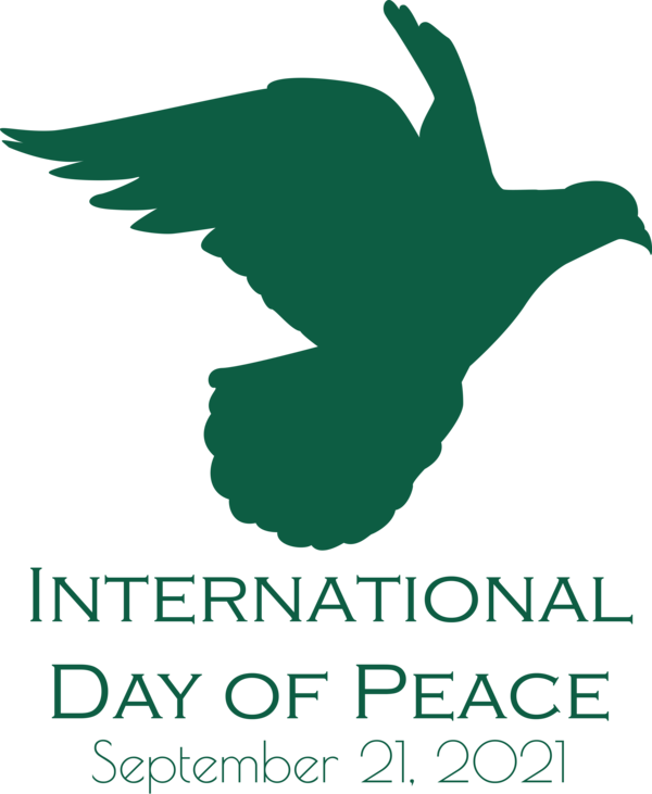 Transparent International Day of Peace Birds Duck Beak for World Peace Day for International Day Of Peace