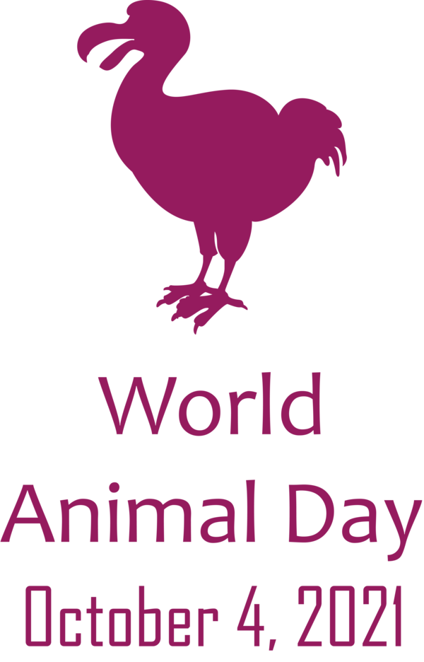 Transparent World Animal Day Landfowl Australia Logo for Animal Day for World Animal Day
