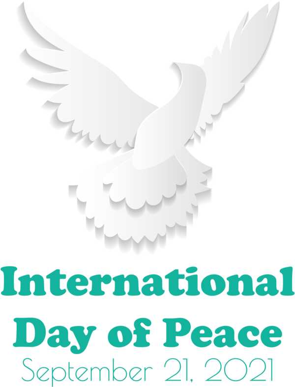 Transparent International Day of Peace Birds Logo Beak for World Peace Day for International Day Of Peace