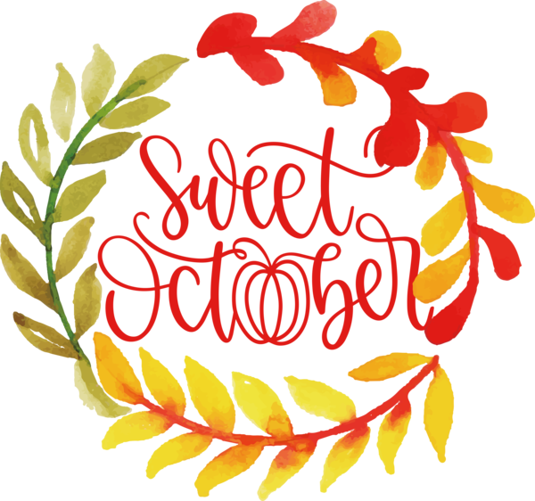 Transparent thanksgiving Welcome August New Year Design for Hello October for Thanksgiving