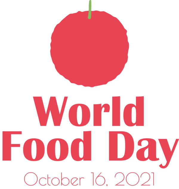 Transparent World Food Day Logo Christmas Ornament M 11739 for Food Day for World Food Day