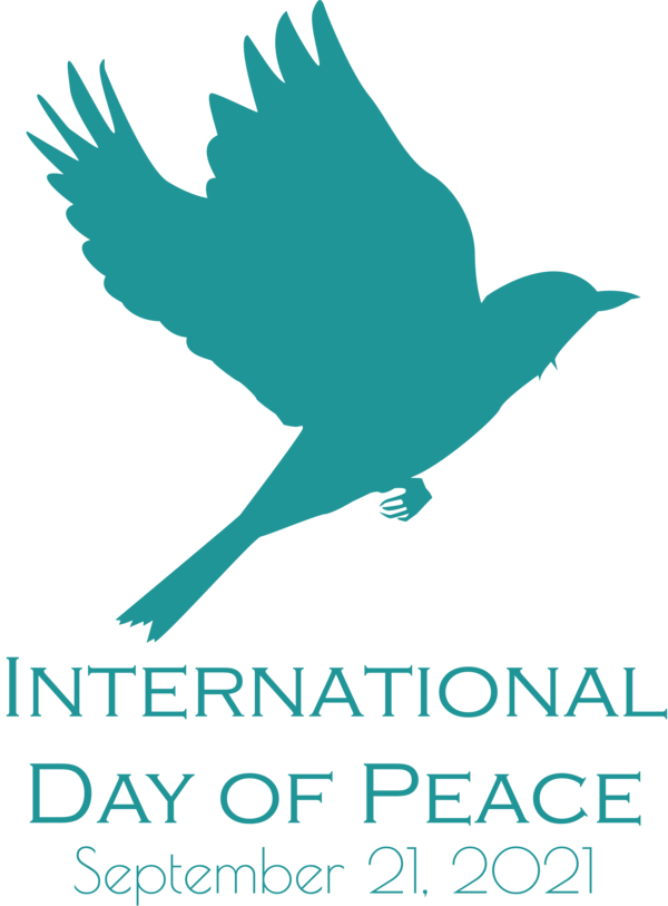 Transparent International Day of Peace Logo Black and white Meter for World Peace Day for International Day Of Peace