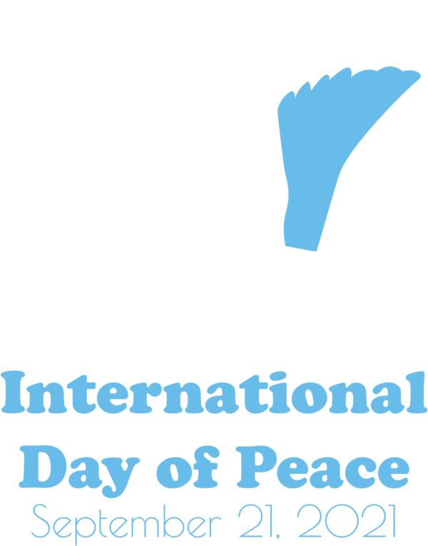 Transparent International Day of Peace Inspiring Interns Logo Line for World Peace Day for International Day Of Peace
