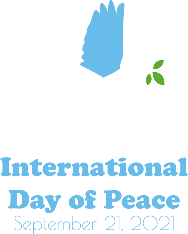 Transparent International Day of Peace InterFlex Group Leaf Logo for World Peace Day for International Day Of Peace