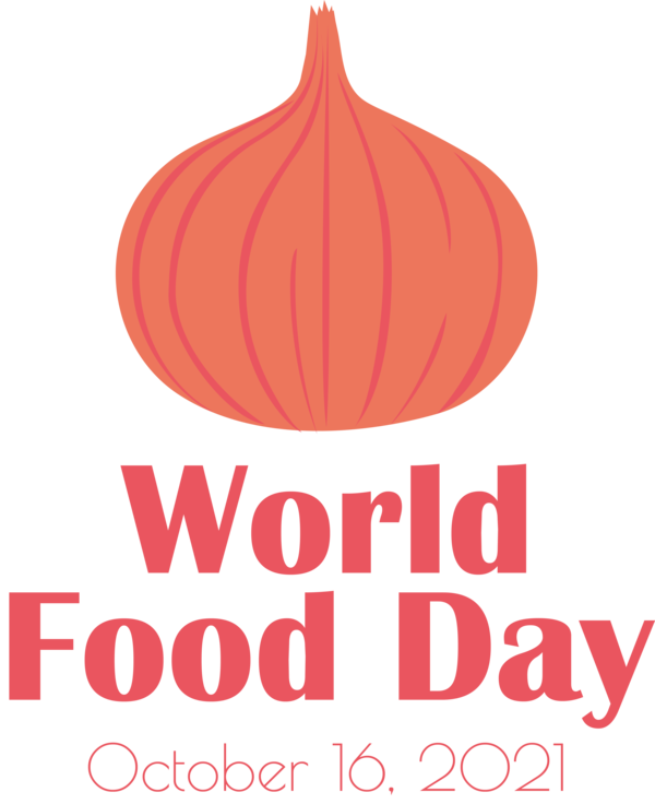 Transparent World Food Day Logo Line Design for Food Day for World Food Day