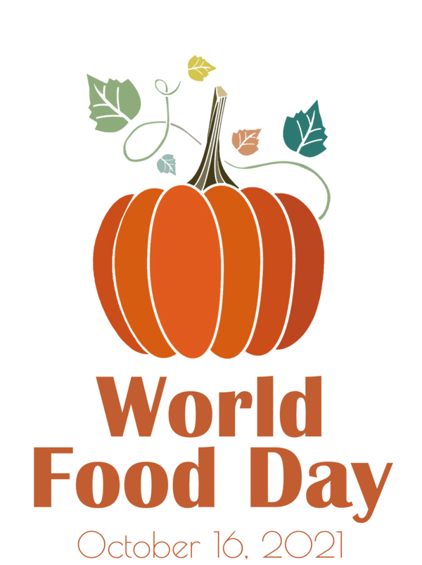 Transparent World Food Day Natural food Logo for Food Day for World Food Day