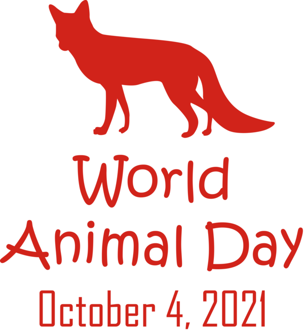 Transparent World Animal Day Snout Line Dog for Animal Day for World Animal Day