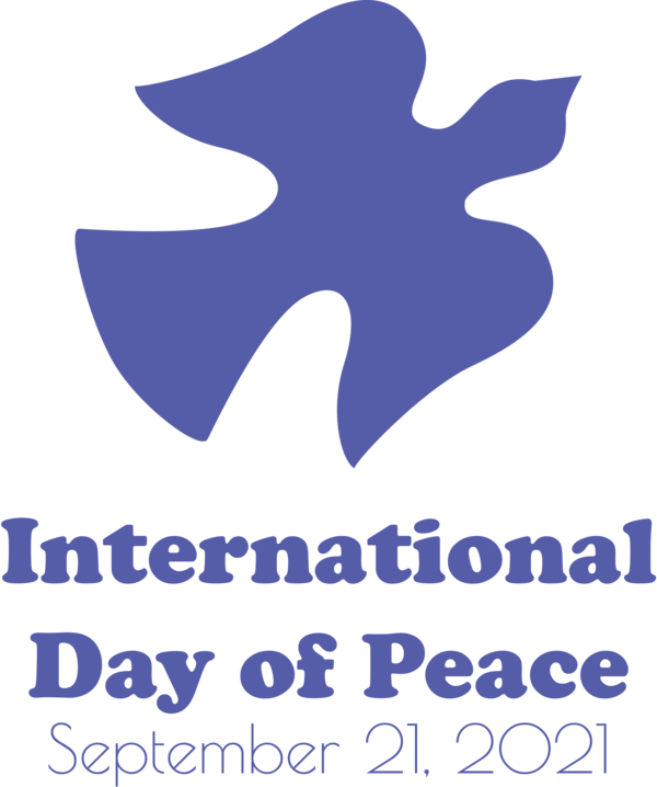 Transparent International Day of Peace Logo Purple Microsoft Azure for World Peace Day for International Day Of Peace