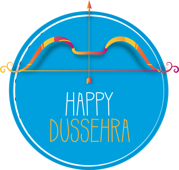 Transparent Dussehra Logo ARTC for Happy Dussehra for Dussehra