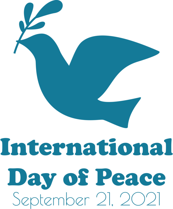 Transparent International Day of Peace Logo EasyInternetcafé Black and white for World Peace Day for International Day Of Peace