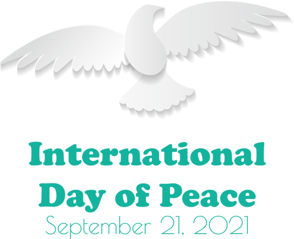 Transparent International Day of Peace Inspiring Interns Birds Logo for World Peace Day for International Day Of Peace