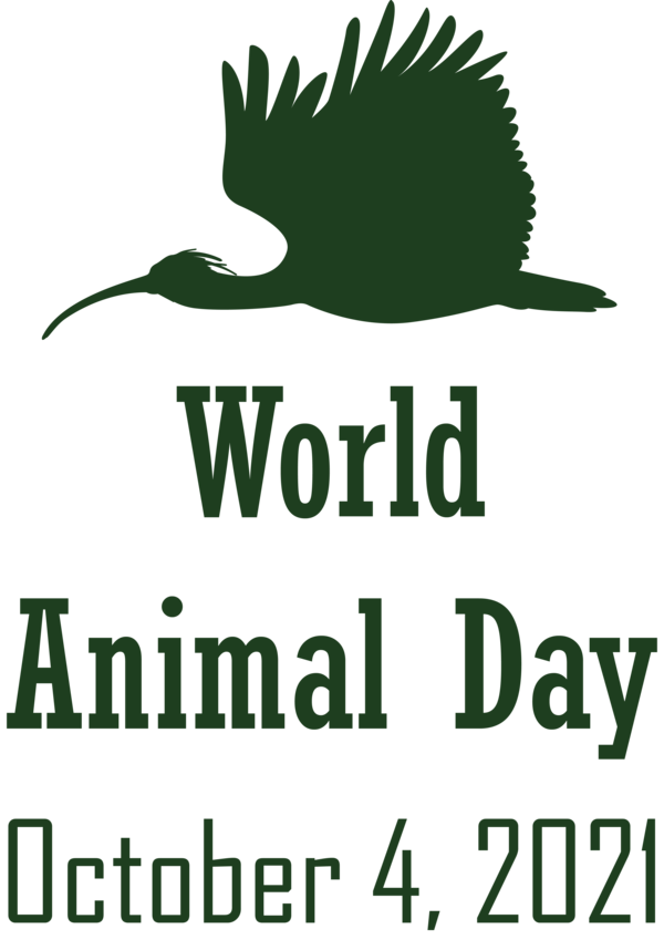 Transparent World Animal Day Birds Beak Meter for Animal Day for World Animal Day