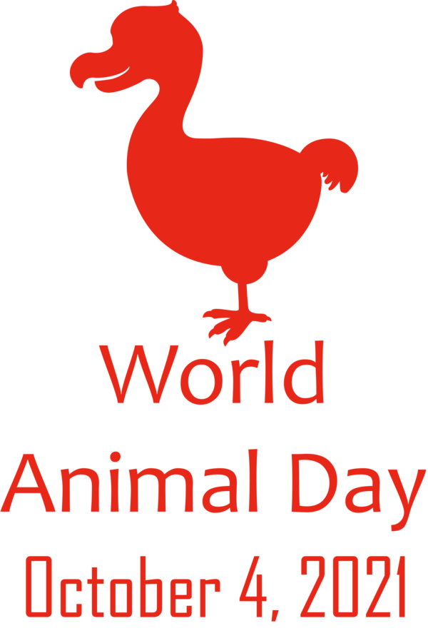 Transparent World Animal Day Birds Duck Chicken for Animal Day for World Animal Day