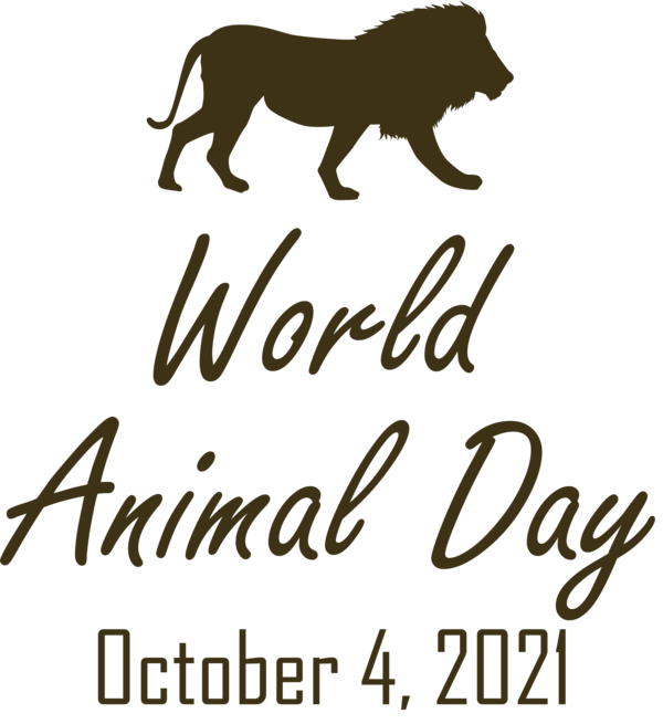 Transparent World Animal Day Dog Logo Line for Animal Day for World Animal Day