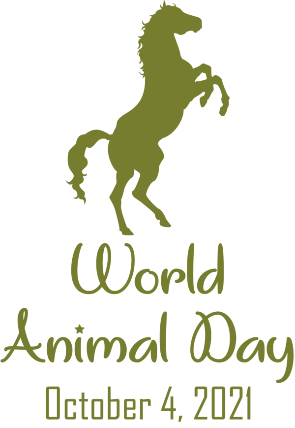 Transparent World Animal Day Horse Logo Tuckers Pet & Produce for Animal Day for World Animal Day