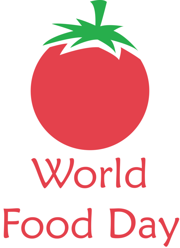 Transparent World Food Day Natural food Logo Local food for Food Day for World Food Day